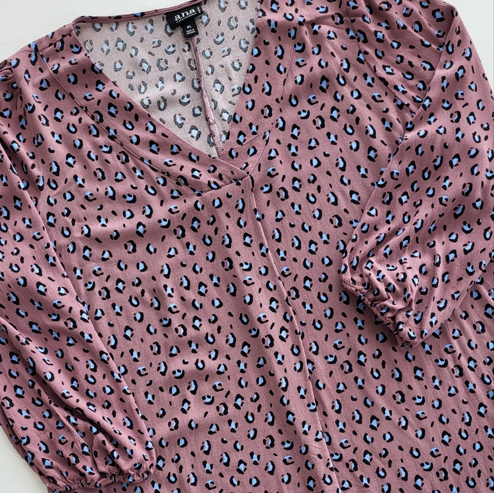ana Animal Print Top